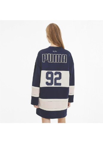Синее спортивное платье x sg hockey Puma