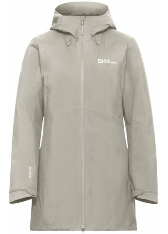 Бежева демісезонна куртка Jack Wolfskin 1115681_A0056