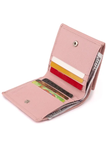 Жіночий шкіряний гаманець 10х9х1,3 см st leather (252128068)