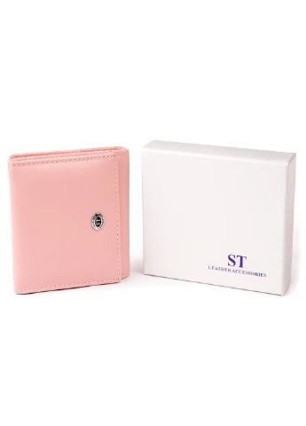 Жіночий шкіряний гаманець 10х9х1,3 см st leather (252128068)