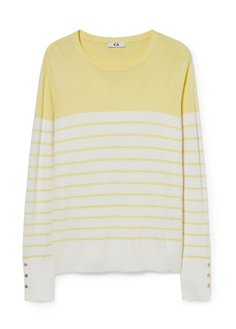 Світло-жовтий демісезонний джемпер джемпер C&A
