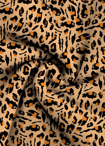 Комбинированный свитшот SHEIN анималистичный без декора (302439319)