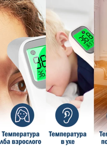 Инфракрасный бесконтактный термометр Medica+ Medica+ Termo Control 7.0 (252552463)