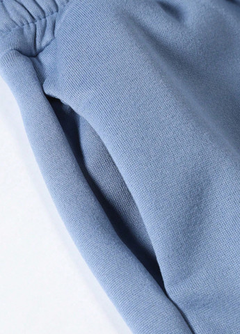 Серо-голубые спортивные демисезонные брюки SHEIN