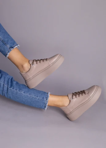 Бежеві кеди shoesband Brand