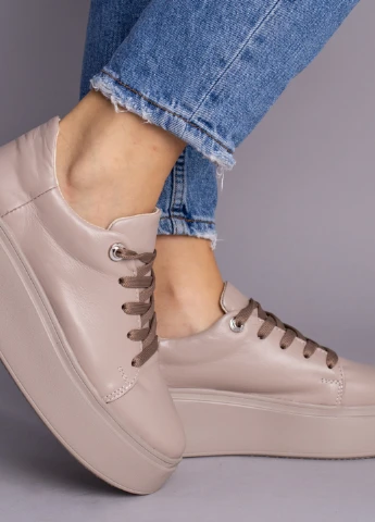 Бежеві кеди shoesband Brand