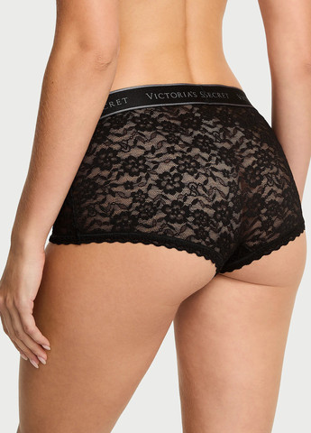 Чорний демісезонний комплект (бюстгальтер, трусики) Victoria's Secret