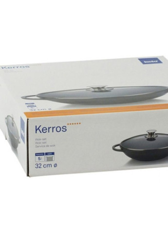 Сковорода WOK Kerros з кришкою 32 см 4 л (15157) Kela (205779577)