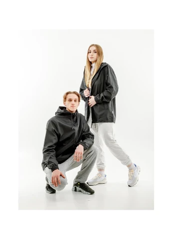 Дощовик 1824-BLACK Rains Jackets Black (367034338)