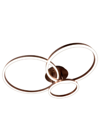 Люстра потолочная LED с пультом A8008/3-cf Коричневый 14х70х80 см. Sunnysky (253527865)