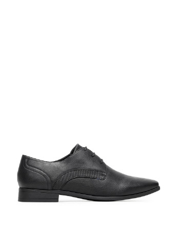 Черные классические туфли Ottimo на шнурках