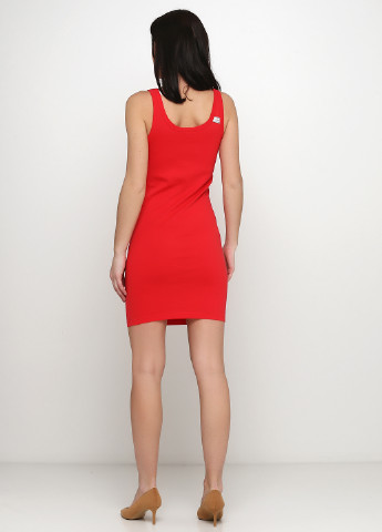 Красное кэжуал платье платье-майка By Malene Birger однотонное