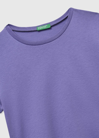 Фіолетова літня футболка United Colors of Benetton