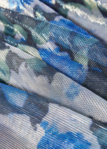 Комбинированное вечернее, кэжуал платье SHEIN с абстрактным узором