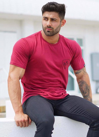 Бордова футболка чоловічі MCET