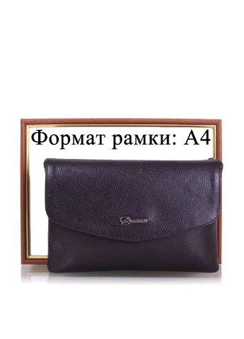 Жіноча шкіряна сумка-клатч 26х17,5х5 см Desisan (195547029)