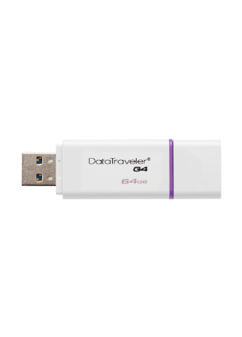 Флеш память USB DataTraveler I G4 64GB (DTIG4/64GB) Kingston Флеш память USB Kingston DataTraveler I G4 64GB (DTIG4/64GB) белые
