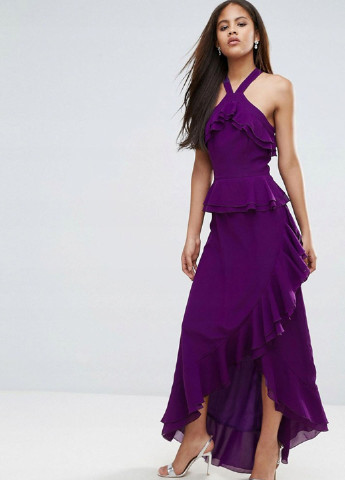 Фіолетова кежуал плаття, сукня True Decadence однотонна