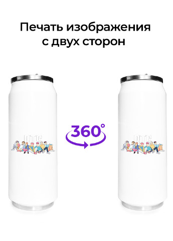 Термобанка БТС (BTS) (31091-1061) термокружка MobiPrint (218988276)