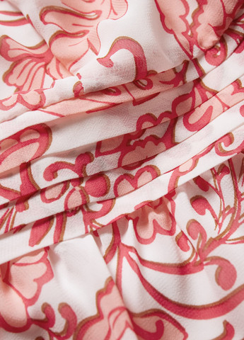 Білий кежуал сукня C&A з квітковим принтом