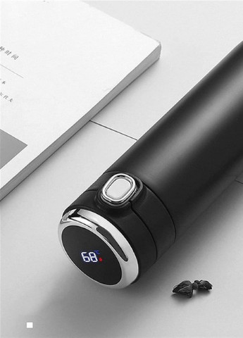 Умный термос с датчиком температуры и дисплеем Vacuum 420 мл - черный More (253850950)
