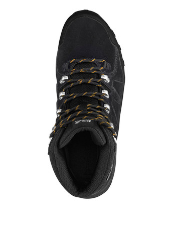 Черные осенние ботинки хайкеры Jack Wolfskin