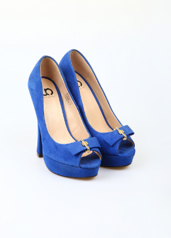 Синие женские кэжуал туфли Китай - фото
