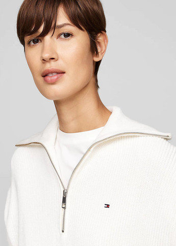 Білий зимовий светр Tommy Hilfiger