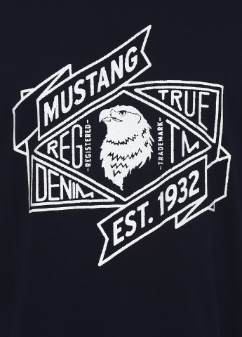 Синя футболка Mustang