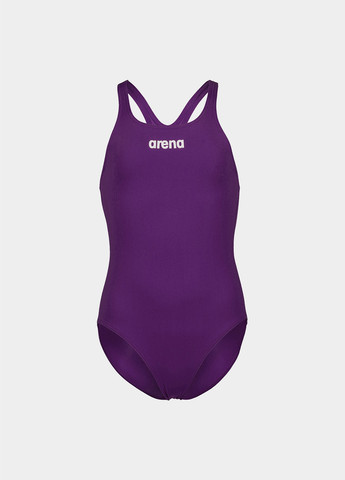 Фіолетовий демісезонний купальник суцільний Arena TEAM SWIM PRO SOLID