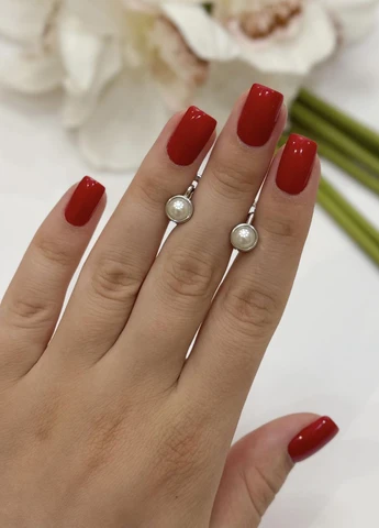 Сережки Silver Flame (307258183)