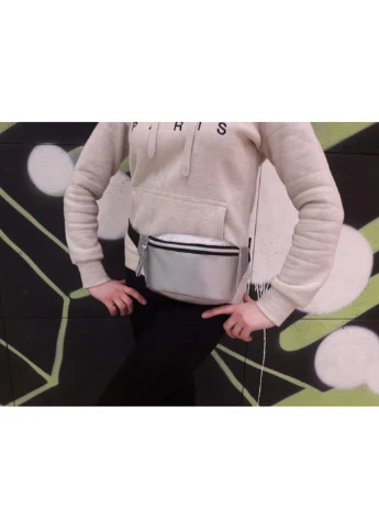 Жіноча сумка на пояс (бананка) 22х12х4 см Sambag (210475668)