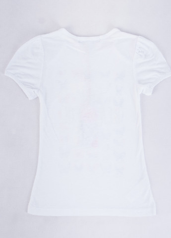 Біла літня футболка Silvian Heach