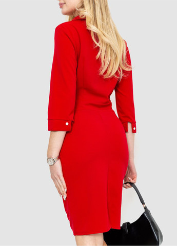 Червона кежуал сукня сорочка Ager однотонна