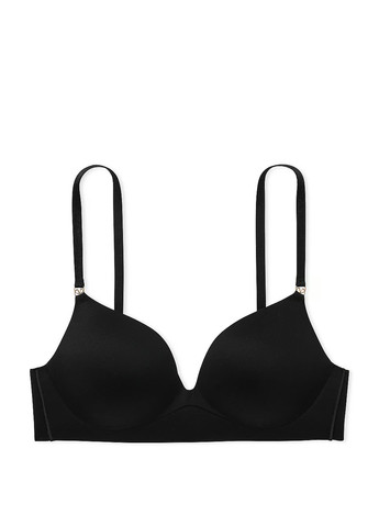 Черный демисезонный комплект (бюстгальтер, трусики) Victoria's Secret