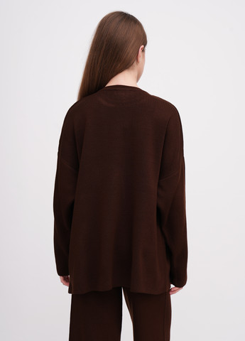 Коричневый демисезонный свитер EQUILIBRI