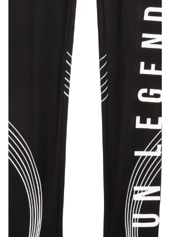 Черные кэжуал демисезонные зауженные брюки H&M
