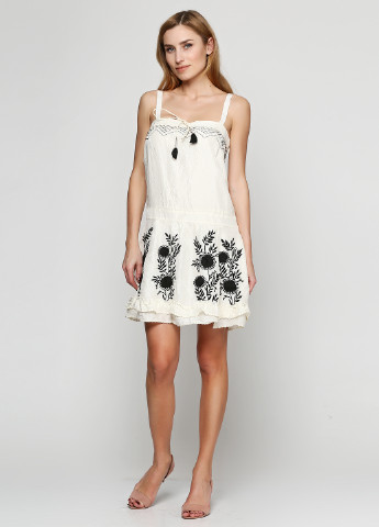 Молочна кежуал сукня Juicy Couture з орнаментом
