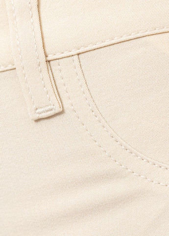 Светло-бежевые кэжуал демисезонные клеш брюки Ager