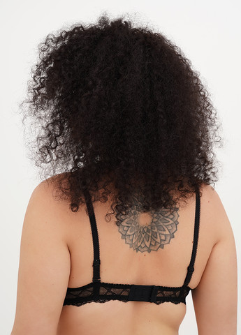 Чорний бюстгальтер Sambario з кісточками поліамід