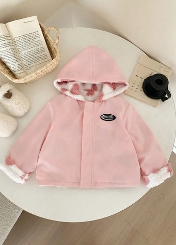 Рожева демісезонна куртка SHEIN