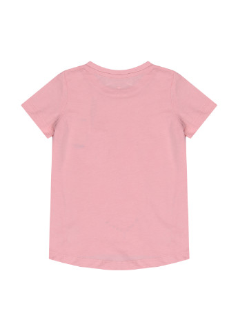 Светло-розовая летняя футболка Tom Tailor