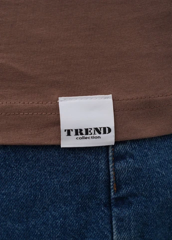 Кофейная футболка Trend Collection