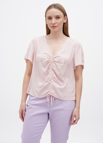 Светло-розовая блуза Vila