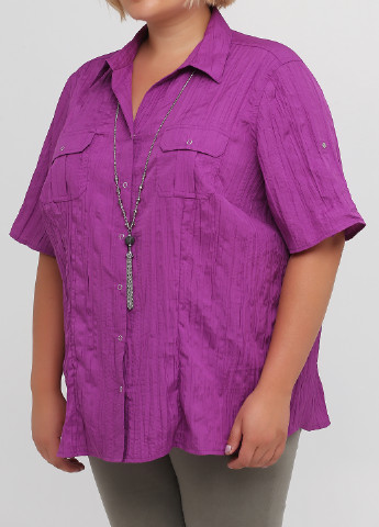 Фиолетовая летняя блуза C&A