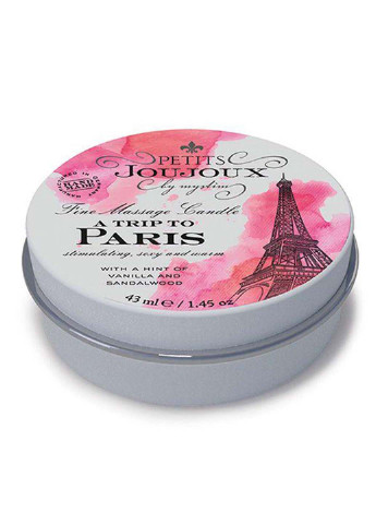 Масажна свічка - Paris - Vanilla and Sandalwood 43 мл Petits Joujoux (256170709)