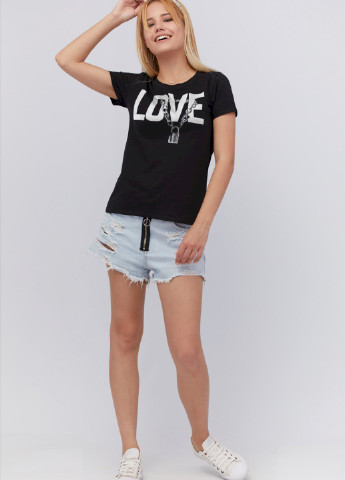 Футболка Basic / дихаючий принт / YAPPI - (252385812)