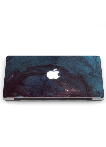 Чехол пластиковый для Apple MacBook Air 13 A1932 / A2179 / A2337 Темно-синий мрамор (Dark blue marble) (9656-2354) MobiPrint (218858195)