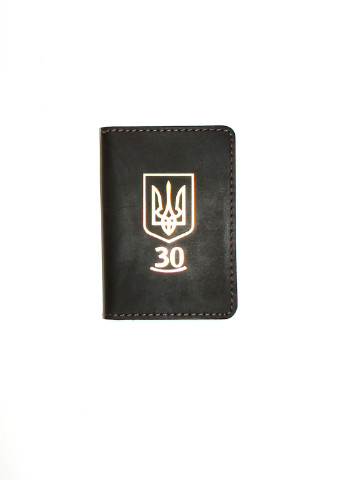 Мини обложка для документов (ID паспорт) Украина 30 лет DNK Leather (234011182)
