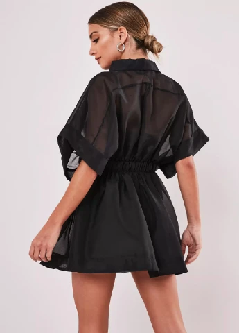 Чорна кежуал сукня Missguided